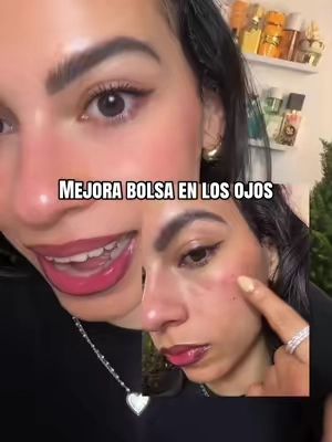 Mejora la apariencia de bolsas en los ojos con este blurring de @loréal paris usa 🫶🏻💕✨ #eyebag #makeuphacks #darkcircles #LOrealParisPartner #matureskin 
