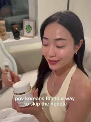 50,000ppm of volufiline… this is how koreans tighten their skin at home @d'Alba Piedmont #tiktokshopsummersale #botox #koreanbotox #volufiline #koreanskinclinic 
