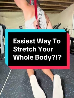 Stretching straps #stretching #stretchingexercises #stretchingroutine #homegymequipment #tiktokshopfinds 