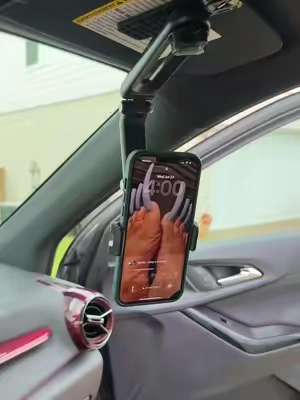 This is a fully customized phone mount, perfect for content, or whatever you need #phonemount #carphonemount 