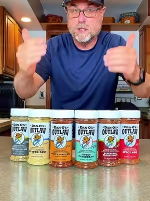 Dan-O's Outlaw 6 Bottle Combo #danos #seasoning #bbq #RoysRealReviews 