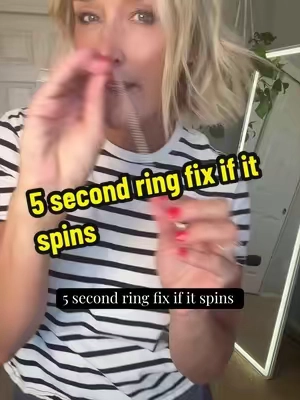Ring sizer, loose ring fix, invisible ring adjuster, ring fit, jewelry hack, wedding ring hack, engagement ring solution If your favorite ring keeps spinning or feels like it’s about to fall off, this tiny fix is a game changer. It takes seconds to put on, stays hidden, and lets you wear your rings comfortably without paying for resizing. #RingHack #JewelryHack #TikTokShopFinds #WeddingRing #EverydayEssentials