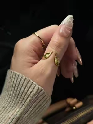 simply angelic 🪽 #goldjewelry #angelring #goldring #christianjewelry #jewelrytiktok @MantraJewelry  