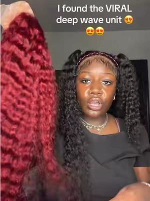 This hair is teaaaa 😍😍 get it #deepwave #wiginfluencer #wigtutorial #wighair 