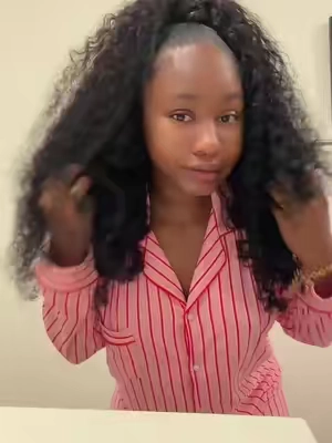 Big curly hair 😍😍😍@Pobokix #dealsforyoudays #weeklydeals #halfwig 