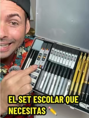 Respuesta a @Sonia Gonzalez ¿Buscas un set completo para estudiar, dibujar o trabajar? ✏️ Este kit NicPro incluye varios lápices mecánicos con diferentes grosores, minas de repuesto y un práctico estuche para mantener todo organizado. Ideal para estudiantes, arquitectos, ingenieros, artistas y cualquier persona que escriba o dibuje con frecuencia.#BackToSchool #schoolsupplies #kitescolar #regresoaclases 