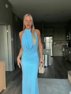 the MOST flattering dress I’ve ever put on my body #weddingguestdress #longdress #formal #summerdress #weddingseason 