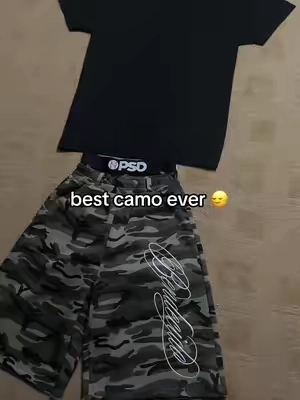 camo shorts top teir #camo #shorts #fyp #fashion