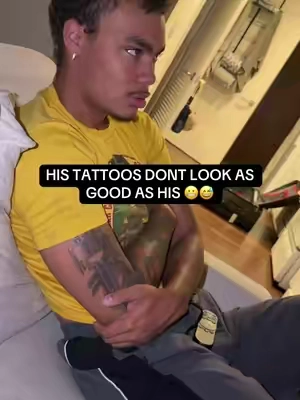 i had to tell him #tattootiktok #tattoobalm #hustlebutter #tattootok #tattoohealingprocess 