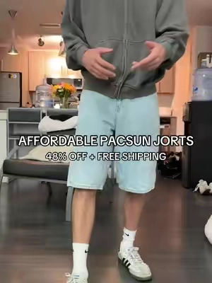 Pacsun goated for this but the sale ends today so hurry! #pacsun #jorts #tiktokshopcreatorpicks 