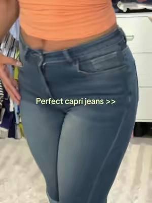 #caprijeans #capri #tiktokshopcreatorpicks 