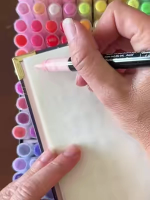 Perfect for those color by number books! #acrylicmarkers #paintpens #colorbynumber #adultcoloring #colortok 