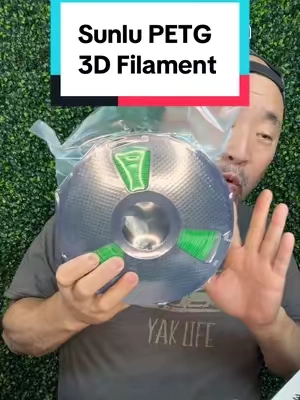 Sunlu PETG 3D Filament. #summersale #Sunlu #3dprinting @SUNLU STORE 