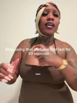 A perfume is made for grown women