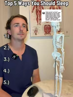 Replying to @Prism there’s only one thing you should know when you go to sleep tonight #NeckPain #SideSleeper #SleepingPosture #lowerbackpain #posture 