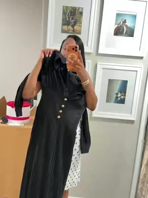 I just knew I was gonna fit into this dress 