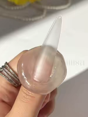 Tired of your nails popping off at the worst time? 👀#diynailsathome #gelxnails #nailglue #nailhack #fypagee 
