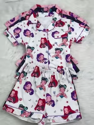 Omg!!Super cute and comfy!!#pajama #kpop #kidswear #kpophunters #cute #comfortable #summerwine #spotlightfinds #dealsforyoudays #tiktokshopcreatorpicks 