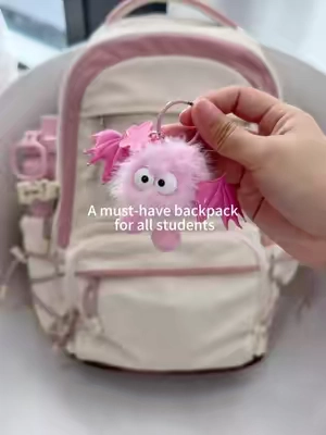 Roomy side pockets hold her favorite drinks and snacks. Ideal for picnics, hikes, and daily use. Great deal! 🥤#backtoschool #tiktokshopbacktoschool #lovevook #backpack #schoolbag 