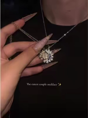 #loveyou #necklace #fyp #giftforher #couple 