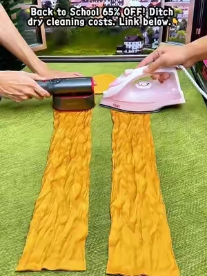 College must-have. Ditch dry cleaning! Tap the link below 🎒#TikTokshopbacktoschool #tiktokshopsummersale#CollegeEssentials #StudentSavings#girlythings 