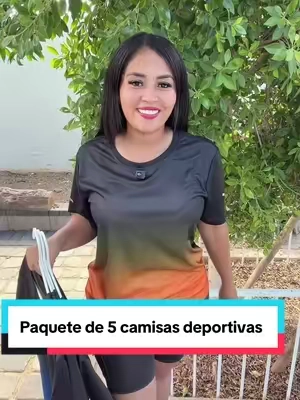 Perfectas para el gym y el diario Son 5 en el paquete 🛍️✨ #ropadeportiva #playerasdeportivas #playeras #tiktokshopcreatorpicks #dealsforyoudays 
