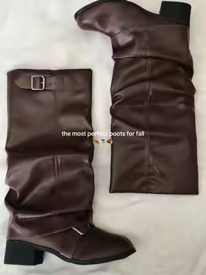 fall boots secured🍁 #fallboots #fallshoes #brownboots #falloutfits #fashionfinds 
