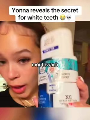 Yonna reveals her white teeth secret! #teethwhitening #gurunanda @GuruNanda LLC 