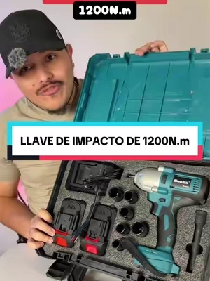 Llave de impacto de 1200N.m #llavedeimpacto #impactwrench #tools #mecanica #tiktokshopcreatorpicks 