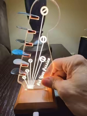 Guitar Pick holder.   #guitar #guitartok #guitarpick #guitarpickholder 