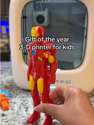This is going to be the most requested item this year! I’m calling it now! 🎁 3- D printers have been around but the kids are catching on now lol. They are so fun and thus one is perfect for beginners bc it’s super easy to use right out of the box! #3dprinter #3dprinterforkids #kidfriendly3dprinter #beginner3dprinter #christmasgiftideasforkids @AOSEED USstore 