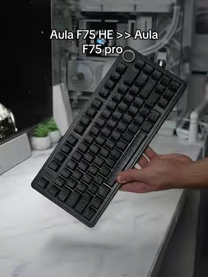 The MAGNETIC version of the aula f75 >> #f75 #magnetic #aula #keyboard #gamingkeyboard 