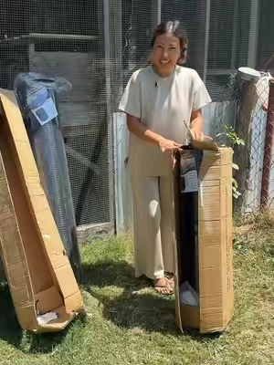 Rollo de tela de alambre para gallineros Corrales, jaulas la calidad me pareció buena el precio también size 36inx100ft #hardwarecloth #chickencoop #tiktokshopsummersale #tiktokshopcreatorpicks 