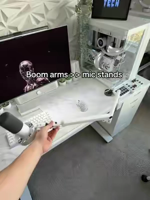 Linked it here 👆 #setup #boomarm #arm #mic #fifine 