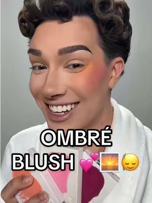 Replying to @j07.j0lin3 Gradient ombré blush for that endless summer look 🙂‍↕️💕 #painted #makeup #zaralarsson #ombre #blush 