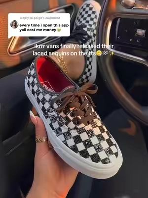 @vans 2026 unisex premium low top authentic checkerboard laced shoes