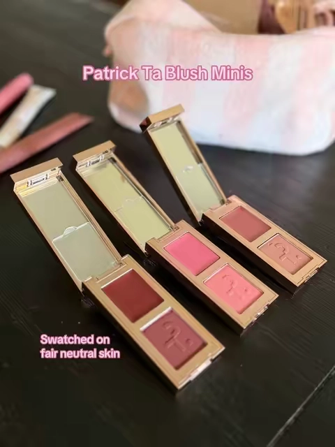 Team blush minis over fill size so you can try more shades 🙌
