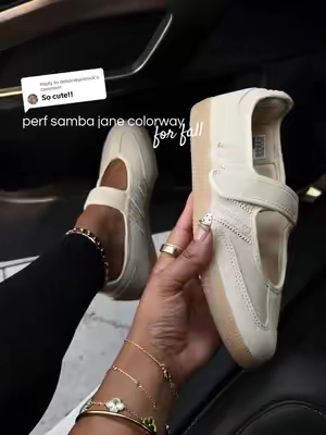 Replying to @deborahpitcock they’re the perf colorway🍂🍁🤎 #adidassamba #adidassambajane #fallshoes #fallvibes @Fly Kicks 