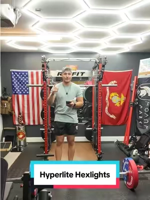 Good lighting changes everything. These HYPERLITE honeycomb lights make your gym look bigger, brighter, and way more premium while giving you the visibility you need for workouts, filming content, or showing off your setup. Plus, they’re dimmable, incredibly bright, and modular so you can build the layout you want. #TikTokShopCreatorPicks #tiktokshopsummersale #GarageGym #GymLighting #HomeGymSetup