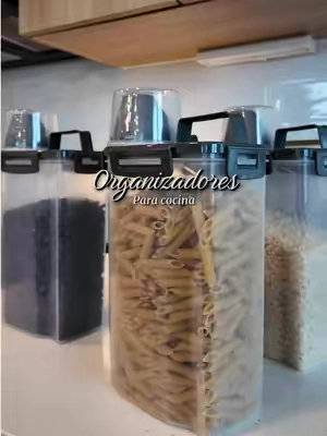 Organizadores para cocina grandes 2.5L #kitchengadgets #organizedhome #dispenser 