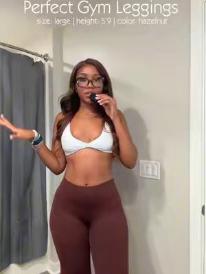 love these gym leggings 🤸🏾‍♀️😍 #isiskellier 