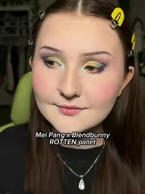 They collaborated AGAIN and it’s called Flora and Fauna and the shades are to DIE FOR 😭✨ @Blend Bunny Cosmetics  #makeup #makeuplooks #alt #altgirl 