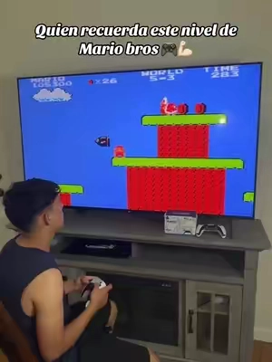 Esta consola es perfecta para disfrutar en una tarde de familia 🎮🥰 trae más de 40,000 juegos instalados y no necesitas internet, te la dejo en el carrito naranja 🎮👇🏻#mariobros #consolegaming #videojuegos #videogames #mario 