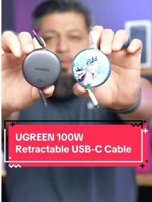 UGREEN 100W Retractable USB-C Cable: No More Tangled Cords #UGREEN #RetractableCable #USBC #100W #HonkaiStarRail 