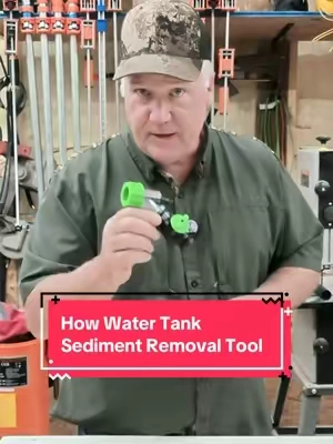 Restore water heater performance with the Sediment Gone Water Heater Cleaning Tool. This sediment flushing attachment loosens stubborn tank buildup, improves heating efficiency, helps maintain water pressure, extends water heater life, and lets you monitor debris removal through its clear viewing section for faster, more effective maintenance. #homemaintenance #hotwaterheater #tools #DIY #thrivingcountry 