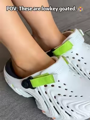 📣📣📣These are low key goated! #crocs #newarrivals #fyp #echo2 #sportsshoe 