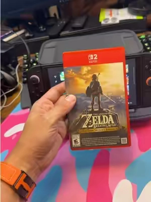 Actually really cool that Nintendo did this for Legend of Zelda breath of the wild! #morekahlagaming #tiktokshopsummersale #summervibes 