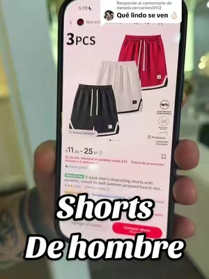 Respuesta a @daniela.cervantes0112  Pantalones cortos de hombre, paquete de 3 #dealsforyoudays #fashiontiktok #ropa #short #paratiiiiiiiiiiiiiiiiiiiiiiiiiiiiiii 
