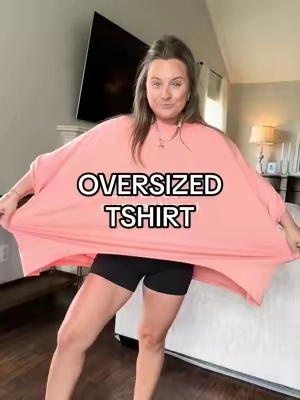 No other tshirt compares 👏🏻 #oversizedtshirt #lookforless #fallfashiontrends #designerinspired #tiktokshopcreatorpicks 