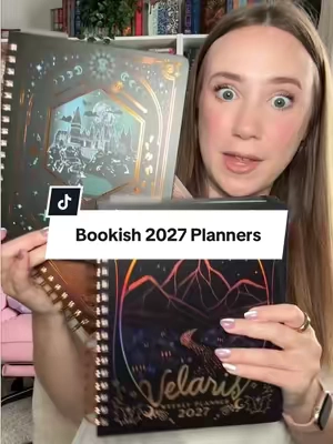 From the officially licensed ACOTAR planner to the Harry Potter planner and the gorgeous gothic Waiting for the Night planner… I can’t decide which one I love most. They’re all packed with monthly and weekly layouts, habit trackers, stickers, and the prettiest covers. Which do you like best? 👀 #BookTok #PlannerTok #BookishFinds #ACOTAR #HarryPotter @ConQuest Journals, Inc. 